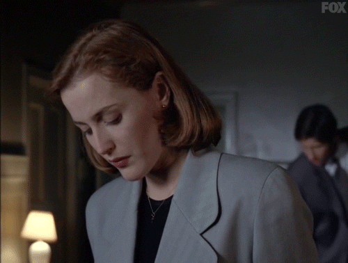 dana scully,scully,rbf,xfiles,annoyed,frustrated,resting bitch face,agent scully,the x files