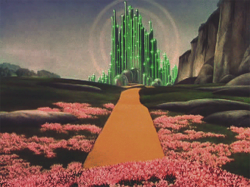 wizard of oz,poppy field,emerald city