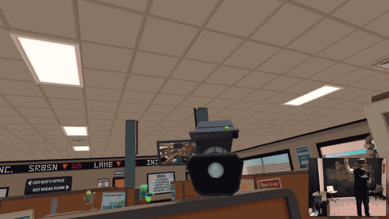 Spinning simulator. VR симулятор. Джоб симулятор VR. Симулятор работы в офисе. Диск работа симулятор.
