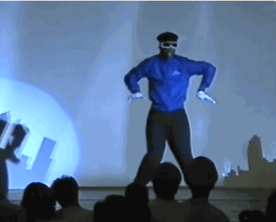 Animated GIF: breakdance 80s 1980s.
