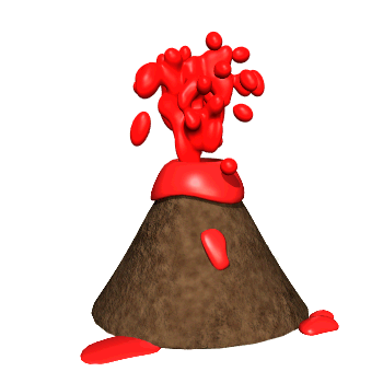 volcano,animation,images,free,panda,clipart