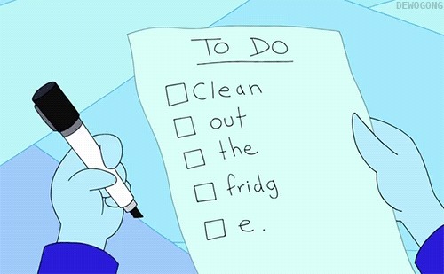 the to do list
