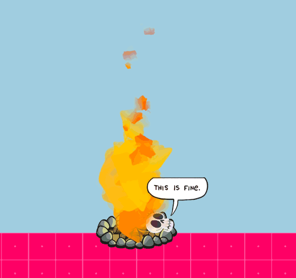 Огонь fire pit горит гифка.
