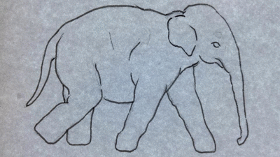 elephant,animation,art,design,moulin rouge