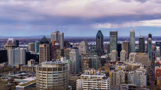 montreal,day,night,timelapse