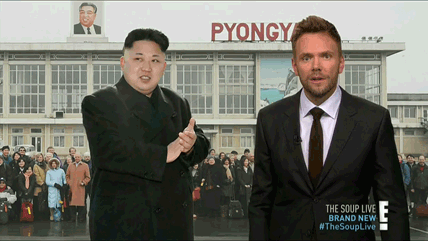 north korea,joel mchale,be careful what you wish for,e,the soup,my creations