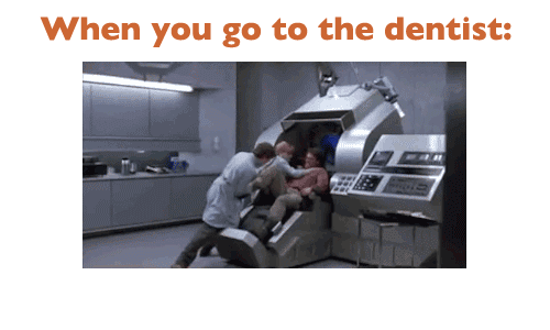 dentist,total recall,funny,movies,tumblr,mars,memory,arnold,time travel,doctors