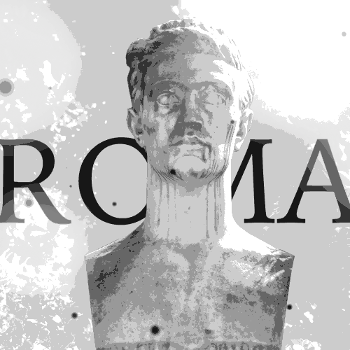 statue,roma,loop,glitch,white,after effects,ae,particles