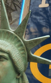 statue of liberty,art,tiling,norman nato