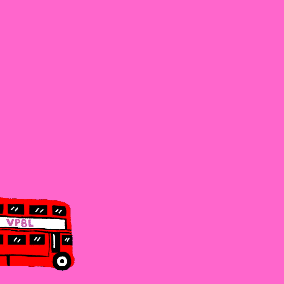 ink,love,animation,illustration,colorful,london,bus,victorinosuazo