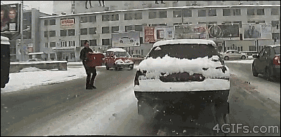 snow,dash cam,good samaratin,brake lights