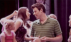 monchele,cory monteith,lea michele,these dorks were perfect for each other,cat lady