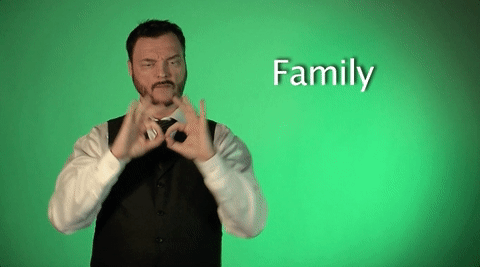 family,sign language,sign with robert,asl,american sign language