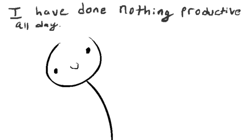 lazy,i have done nothing productive all day,rocking head back and forth,funny,stick figure