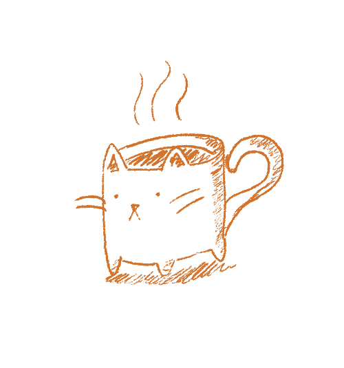drawing,coffee,hoppip,cat,imt,mug,can anyone produce it,cartoons comics