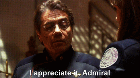battlestar galactica,i made this,edward james olmos,bsg,mary mcdonnell,bill adama,laura roslin,michelle forbes,celebrity all star,i am never gonna be over