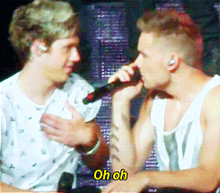 one direction concert,funny,tumblr,best,liam payne,niall horan,niam,niam horayne,last first kiss,niam bromance,popout