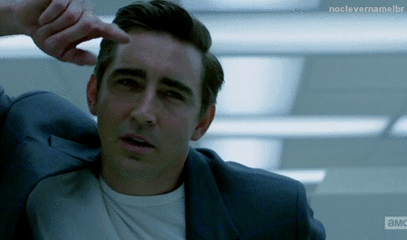 come on,sweating,lee pace,halt and catch fire,joe macmillan,yes please,his face though