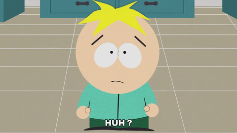 confused,butters stotch,huh,butters