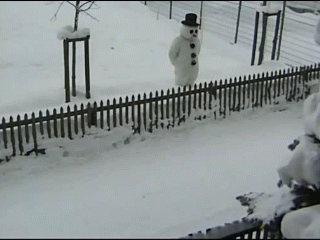 snowball,snow,prank,snowman