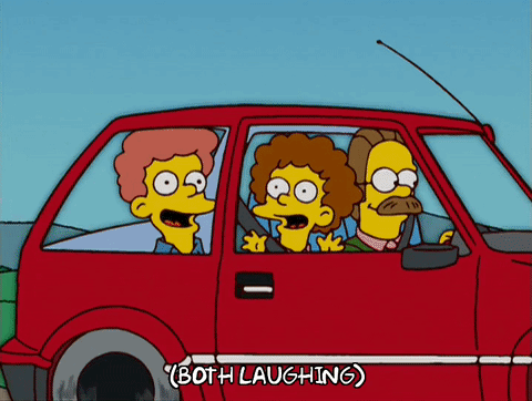episode 20,excited,season 16,ned flanders,driving,amazed,todd flanders,rod flanders,16x20