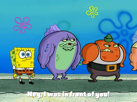 Spongebob squarepants season 3 episode 8 GIF.