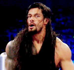 roman reigns,greenbellpepper,wwe,spearrings,i just wanted to that little shimmy