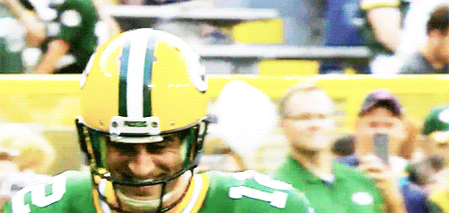 Green bay packers aaron rodgers GIF.