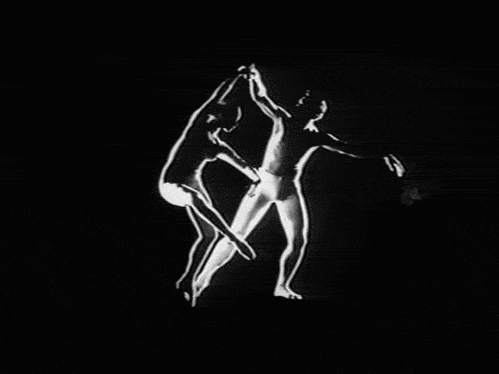 norman mclaren,art,dancing,black and white,vintage,1960s