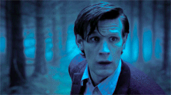 movies,doctor who,scared,matt smith,the doctor,eleventh doctor,woods,kinda
