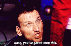 movies,doctor who,nine,9,otp time and chips,nine and rose are forever my dw otp