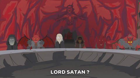 mad,satan,meeting