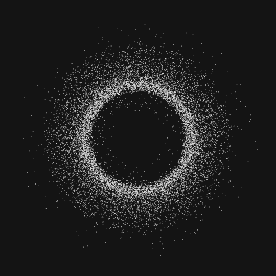 black and white,cosmic,trippy,processing,perfect loop,creative coding,p5art,math art,black hole sun