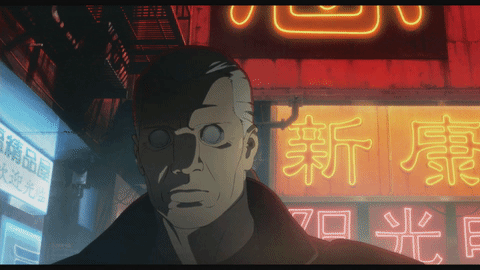 ghost in the shell,batto,anime