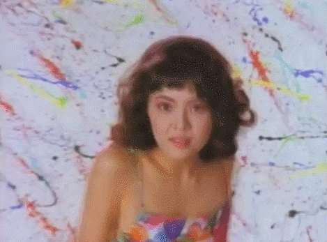 80s,aesthetic,rebecca,jpop,dance,dancing,colors,paint