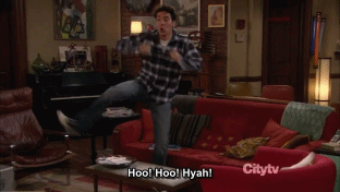 Ted mosby GIF.