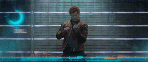 chris pratt,guardians of the galaxy,sorry,middle finger