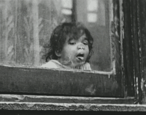 vintage,child,movies,new york,window,spanish harlem,window licking