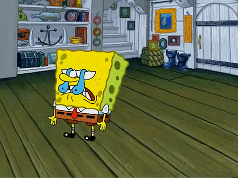 Wet painters spongebob squarepants season 3 GIF.