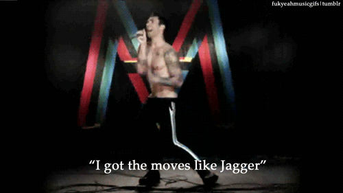Песня like jagger. Марун 5 Мик Джаггер. Maroon 5 Джаггер. Песня moves like Jagger.