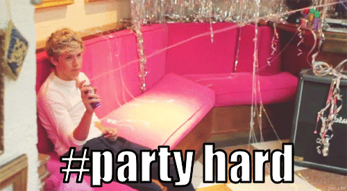 party,one direction,pink,boy,1d,niall,party hard