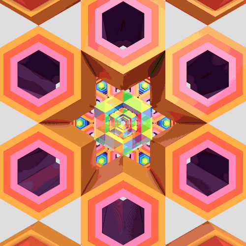mandala,hexagon,star,color,cube