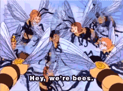 bees,bee,magic school bus,hey were bees,tv,cartoon,wtf