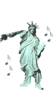 Statue of liberty GIF.