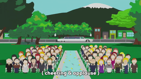wedding,applause,cheering