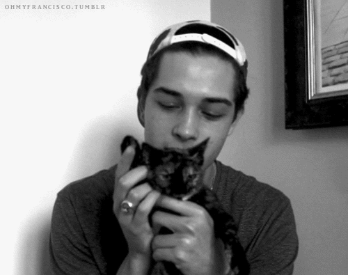 cat,cute,lovey,animals,black and white,food,one direction,man,1d,boys,abs,hot guys,hot guy,paws,francisco lachowski,eye candy,hot boys,hot model