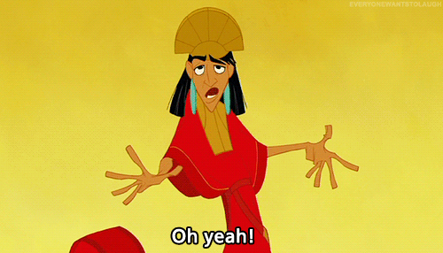 Oh yeah emperors new groove GIF.