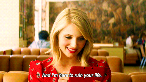 red dress,smile,dianna agron,and im here to ruin your life,im here to ruin your life,dianna agron im here to ruin your life