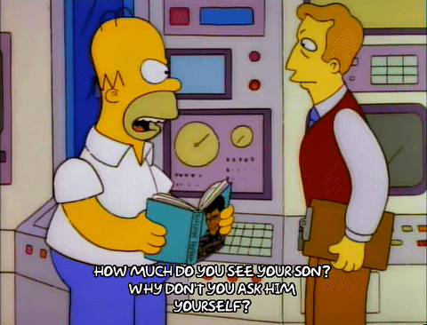 season 3,homer simpson,episode 9,angry,reading,listening,3x09,control room