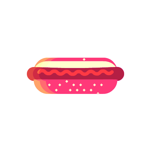 robin davey,art,animation,illustration,delicious,hot dog